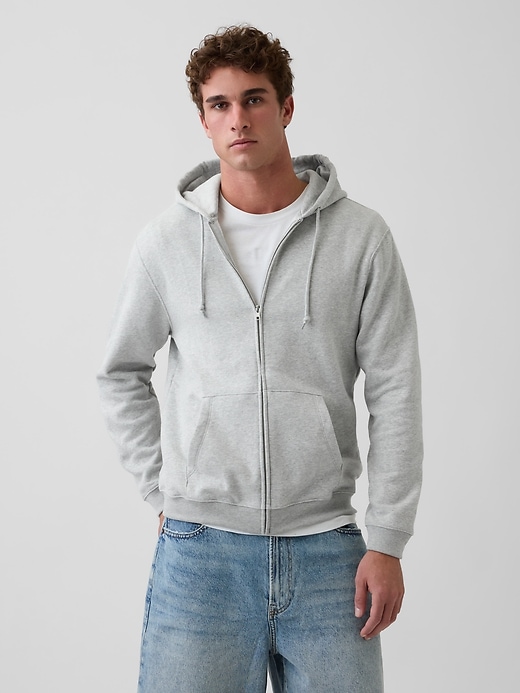 Image number 1 showing, Adult VintageSoft Relaxed Zip Hoodie