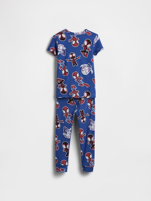 Image number 2 showing, Baby & Toddler Marvel Organic Brushed Cotton PJ Set