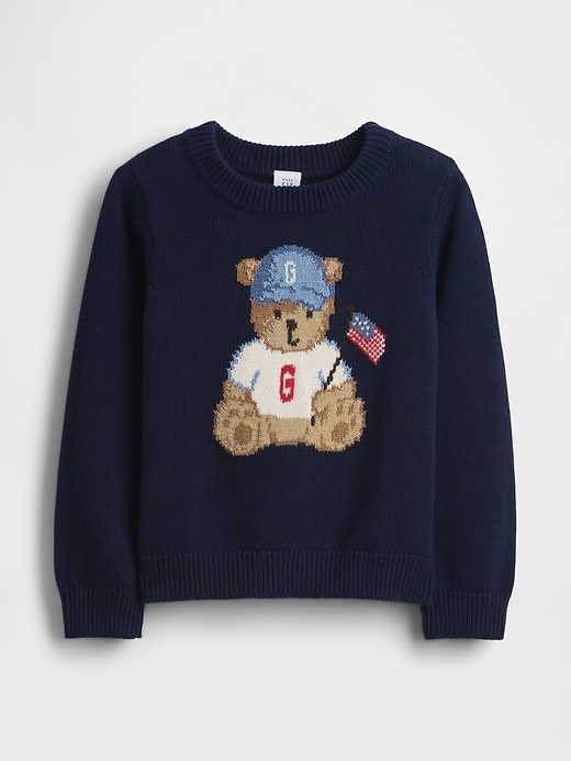 Image number 2 showing, Baby & Toddler Brannan Bear Americana Sweater