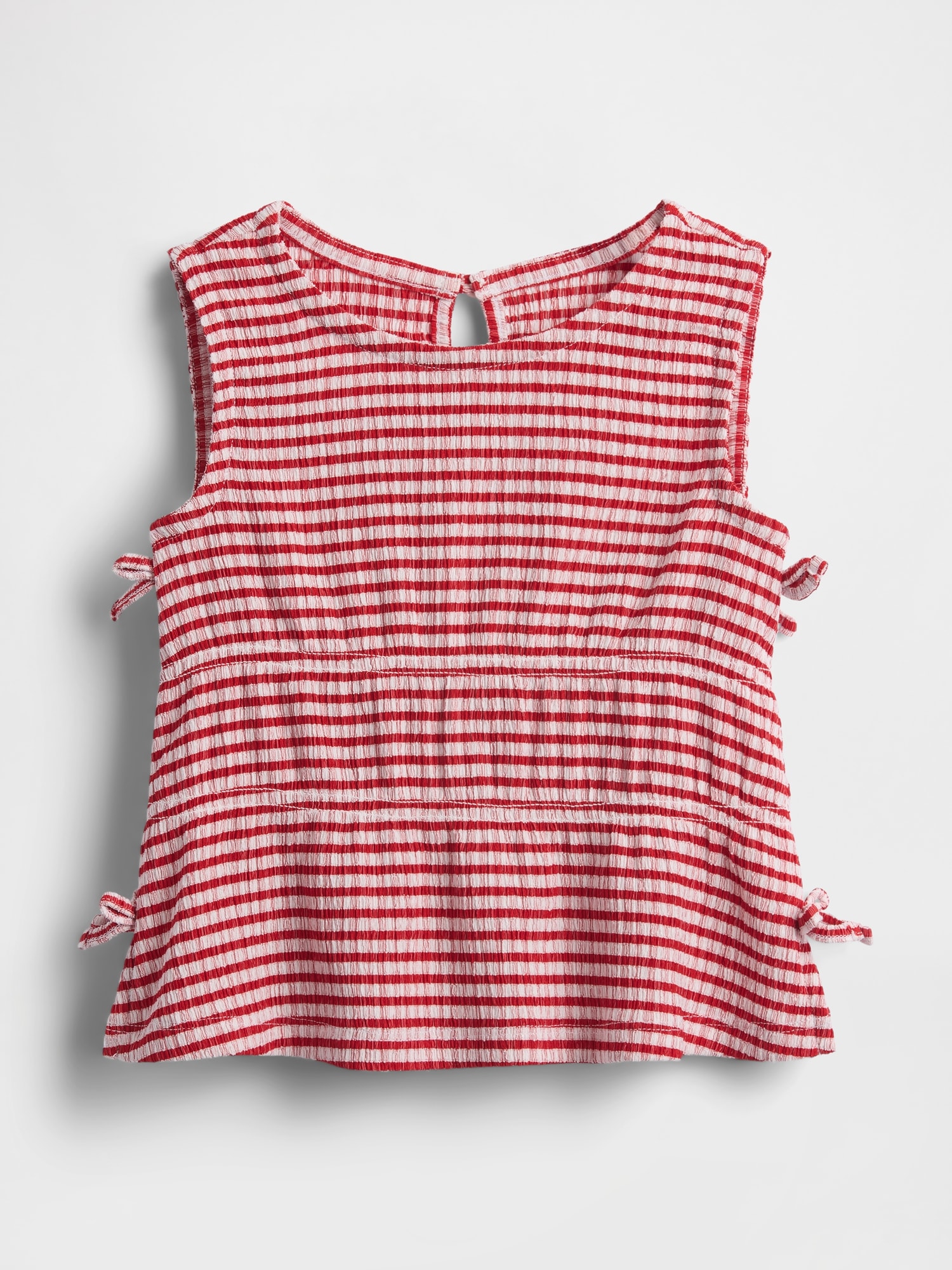 Baby & Toddler Crinkle Knit Bow Top