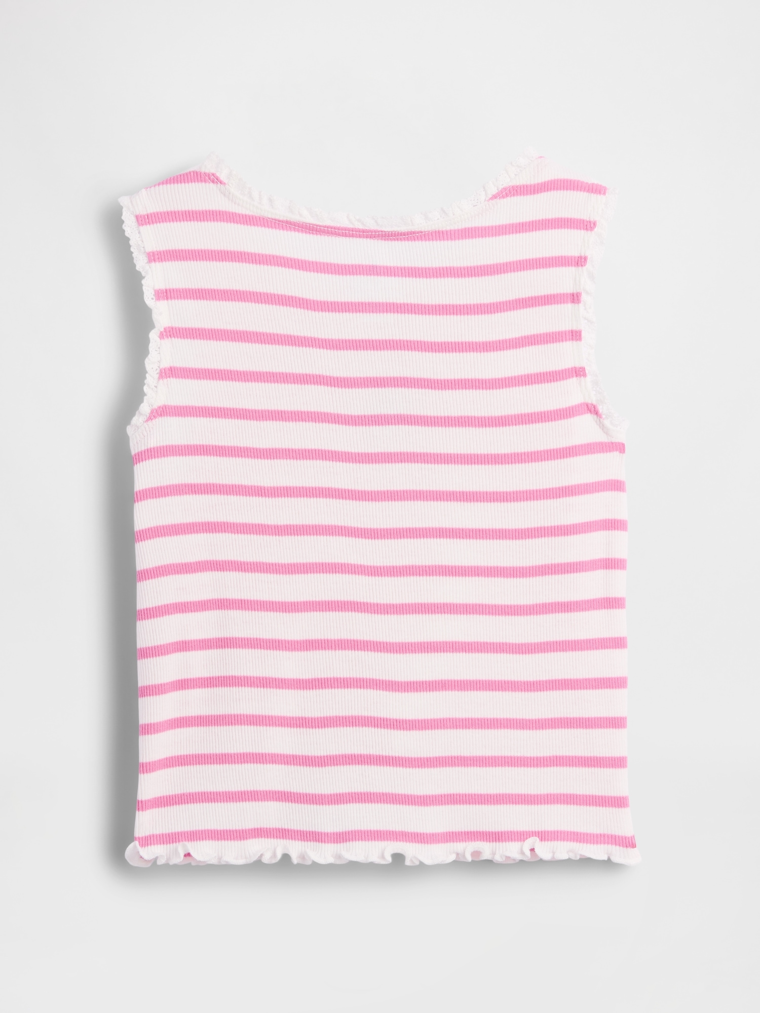 Baby & Toddler Graphic Stripe Rib Tank Top