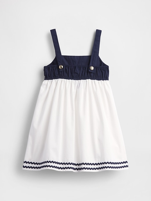 Image number 3 showing, Baby & Toddler Sailor Tank Dress