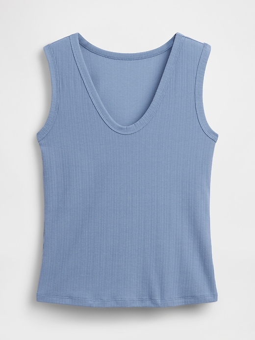 Image number 5 showing, Modern Variegated Rib Tank Top