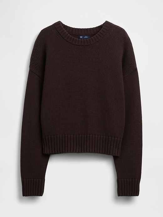 Image number 5 showing, 100% Cotton Oversized Sweater