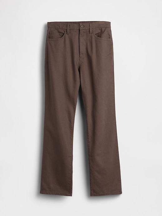 Image number 6 showing, Linen-Cotton Relaxed Straight Pants