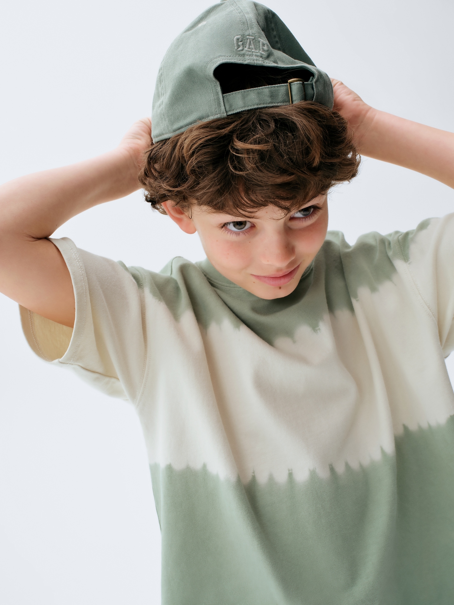 Kids Heavyweight Oversized Tie-Dye T-Shirt