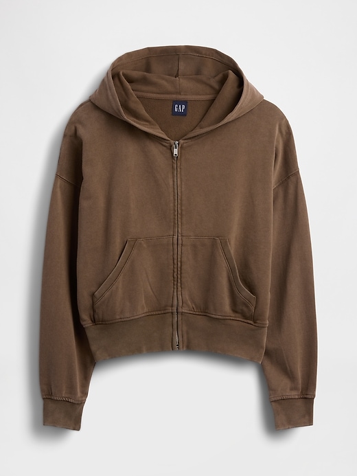 Image number 6 showing, VintageSoft Terry Zip Hoodie
