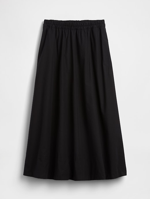 Image number 5 showing, Poplin Maxi Skirt