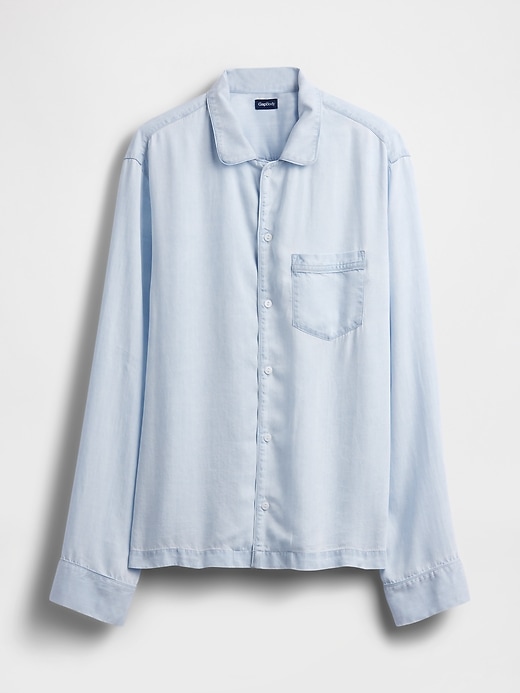 Image number 4 showing, Poplin PJ Shirt