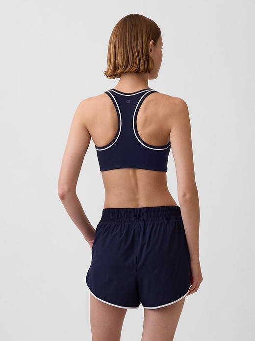 Image number 2 showing, GapFit Smooth Medium Impact Racerback Sports Bra
