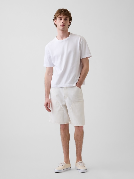 Image number 6 showing, 9" Loose Denim Carpenter Shorts