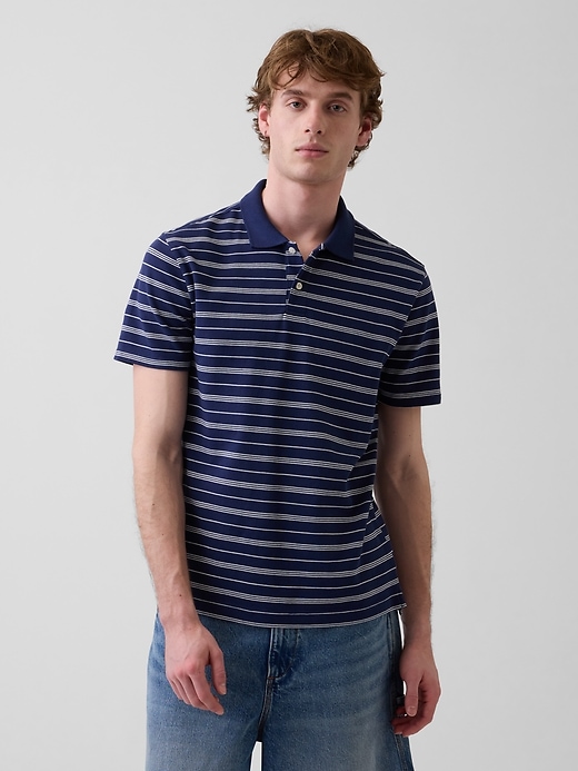 Image number 1 showing, Pique Polo Shirt