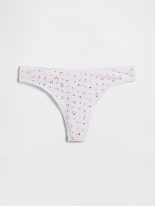 Image number 5 showing, Organic Stretch Cotton Thong