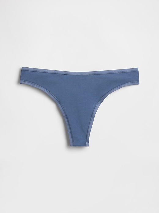 Image number 3 showing, Organic Stretch Cotton Thong