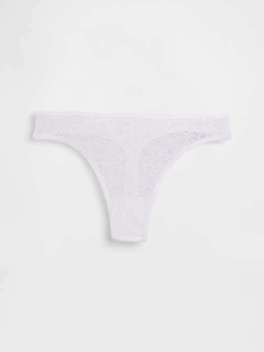 Image number 3 showing, Lace Thong