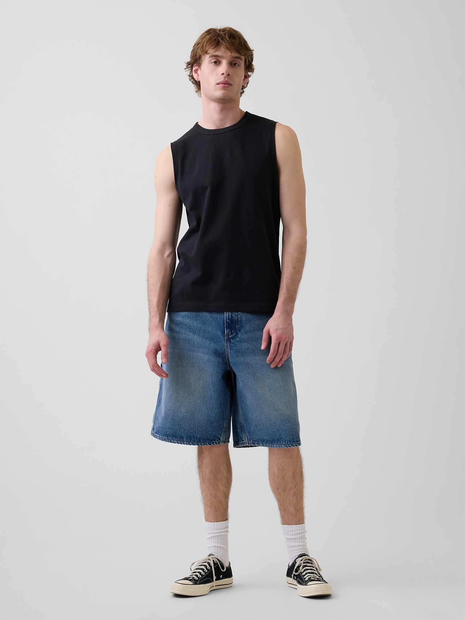 Мужские топы Gap Muscle Tank Top — фото 2