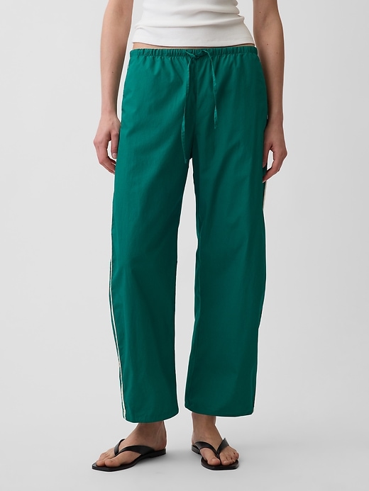 Image number 2 showing, Organic Cotton Poplin Relaxed Easy Stripe Pants