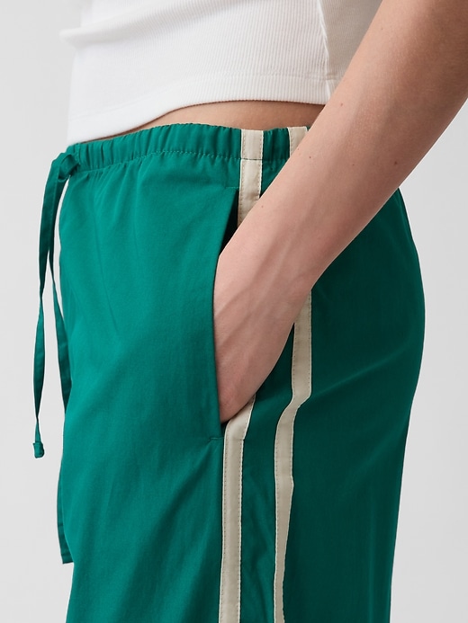 Image number 6 showing, Organic Cotton Poplin Relaxed Easy Stripe Pants