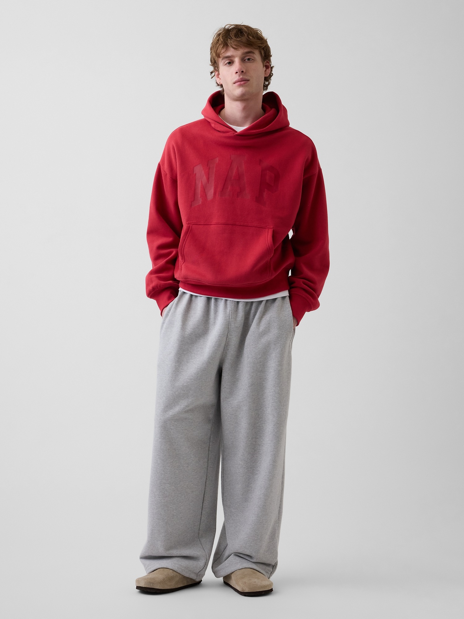 Мужские худи Gap Adult VintageSoft NAP Logo — фото 2