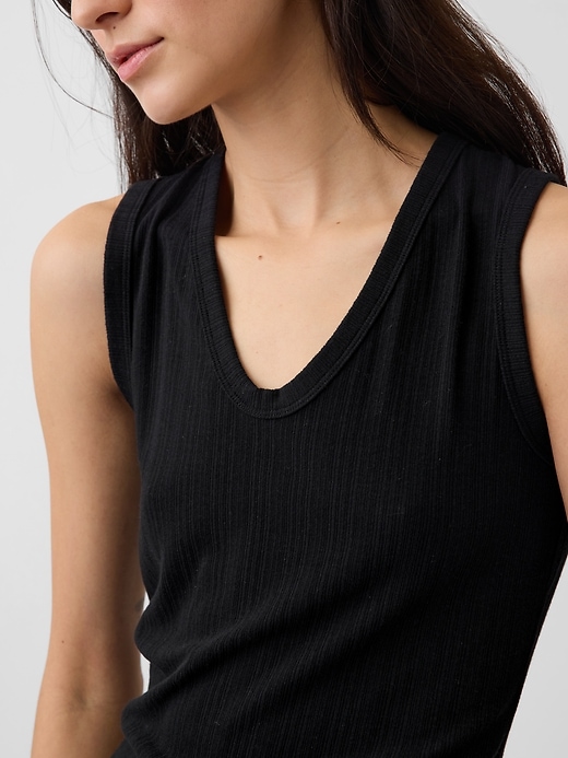 Image number 4 showing, Modern Rib Tank Top