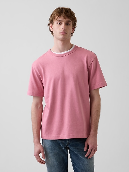 Image number 1 showing, Adult Heavyweight Relaxed T-Shirt