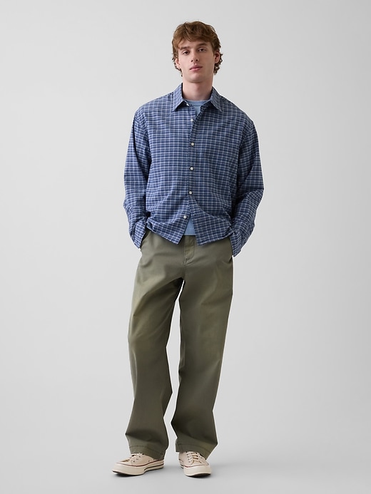 Image number 1 showing, Baggy Khakis