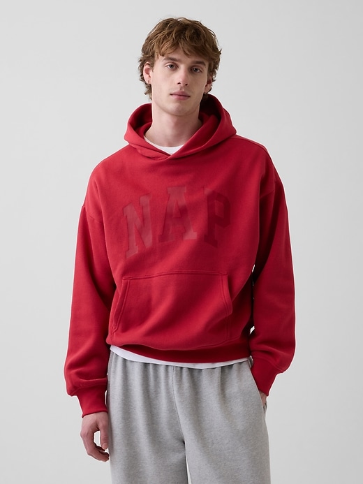 Image number 1 showing, Adult VintageSoft NAP Logo Hoodie