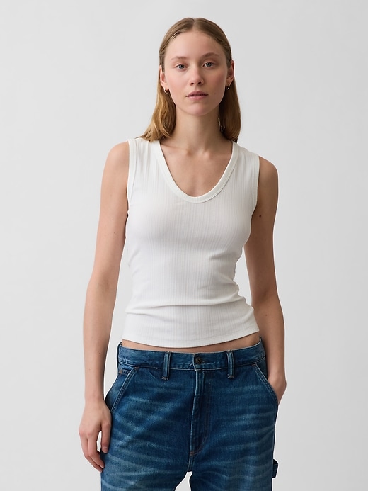 Modern Rib Tank Top from GAP - $23