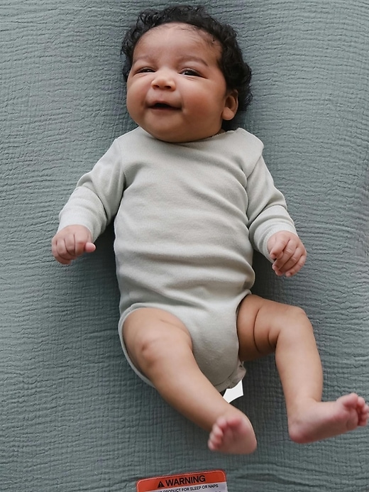 Image number 4 showing, Snuggle Me Lounger Curve Muslin Cover