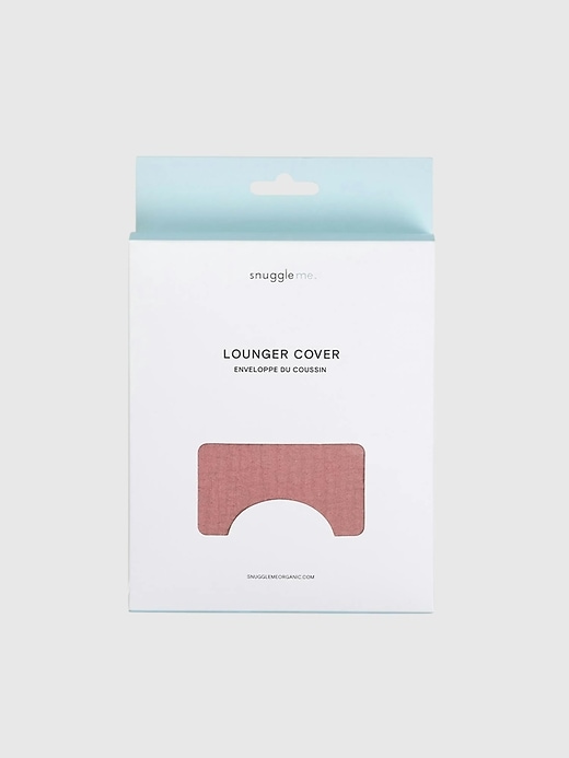 Image number 2 showing, Snuggle Me Lounger Curve Muslin Cover