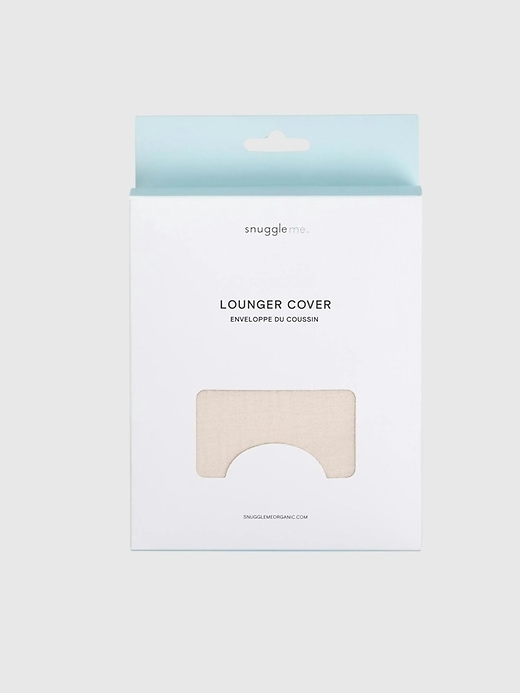 Image number 2 showing, Snuggle Me Lounger Curve Muslin Cover