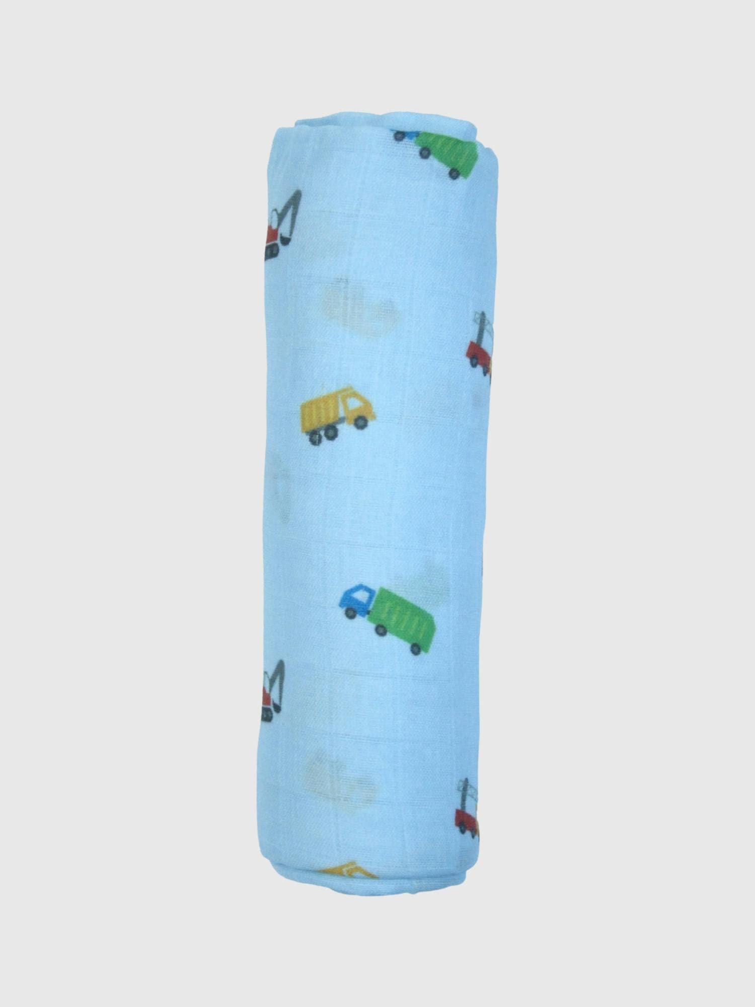 Bamboo Little Trucks Swaddle