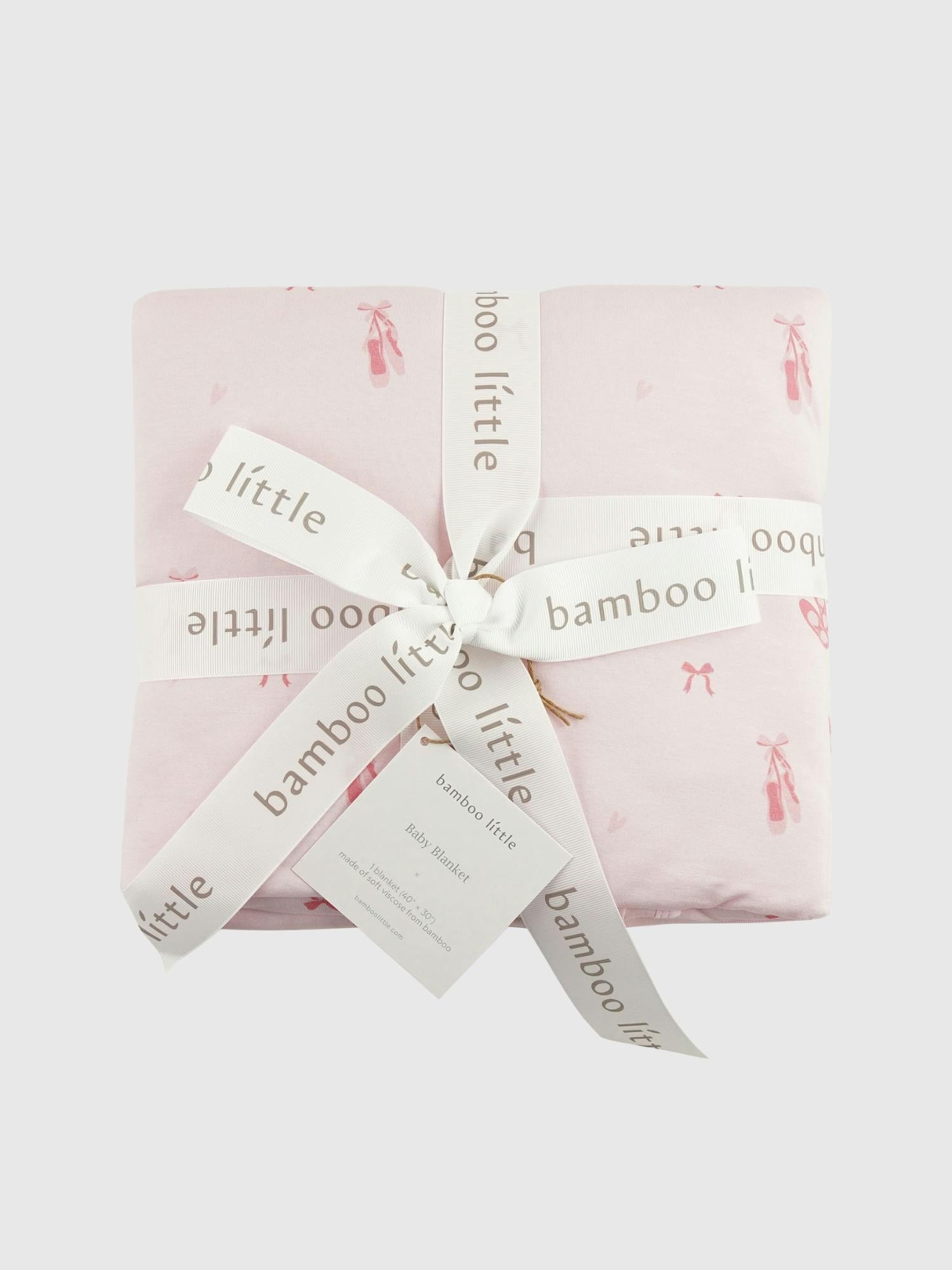 Bamboo Little Ballerina Baby Blanket