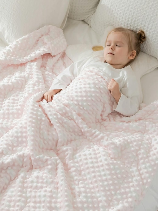 Image number 2 showing, Bamboo Little Pink Cozy Cloud Blanket