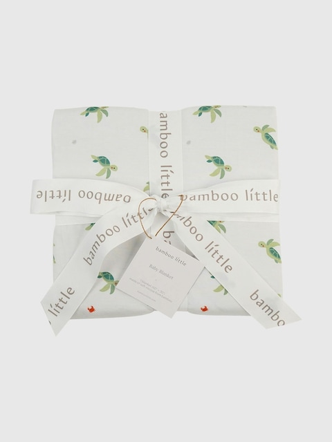Bamboo Little Turtle Baby Blanket