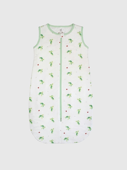 Image number 1 showing, Bamboo Little Turtle Sleep Sack 0 to 12 months
