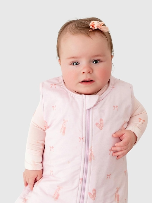 Image number 3 showing, Bamboo Little Ballerina Sleep Sack 0 to 12 months