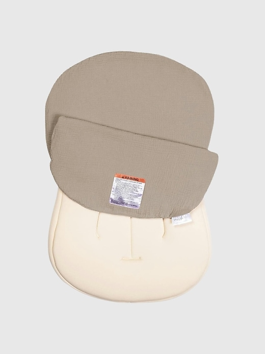 Image number 3 showing, Snuggle Me Lounger Curve Muslin Cover