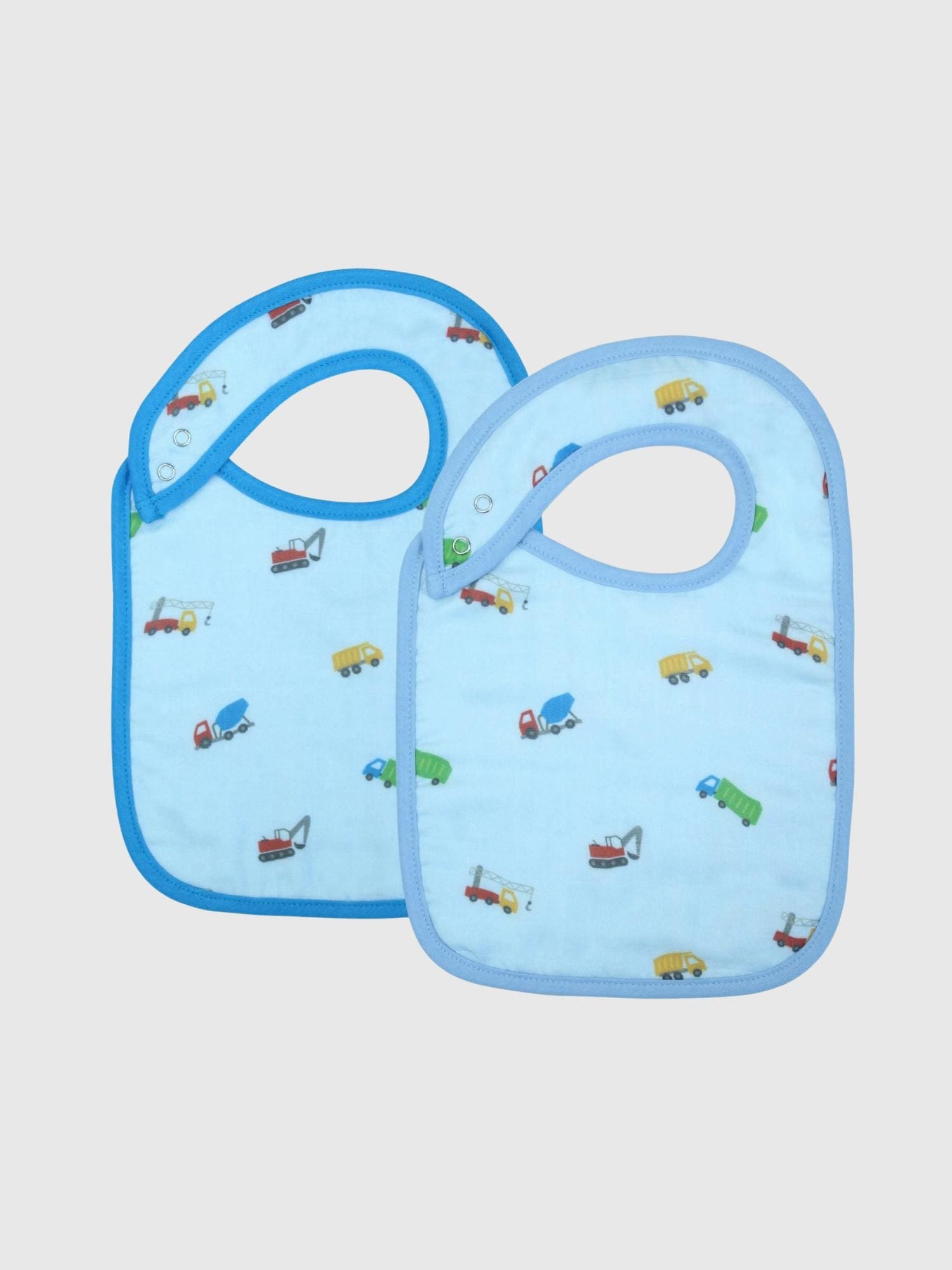 Bamboo Little Trucks Bib Set