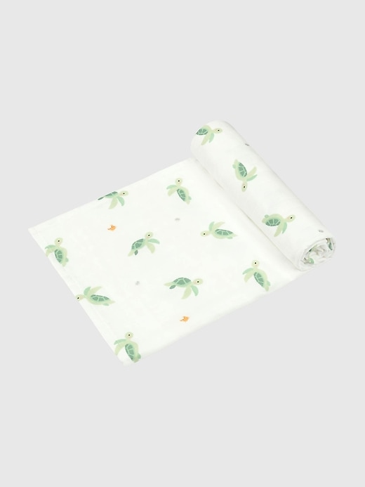 Image number 2 showing, Bamboo Little Turtle Swaddle