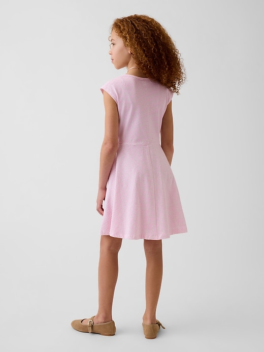 Image number 3 showing, Kids Jersey Square-Neck Dress