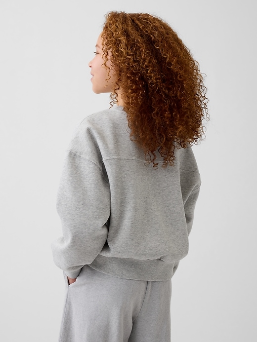 Image number 3 showing, Kids VintageSoft Wedge Crewneck Sweatshirt