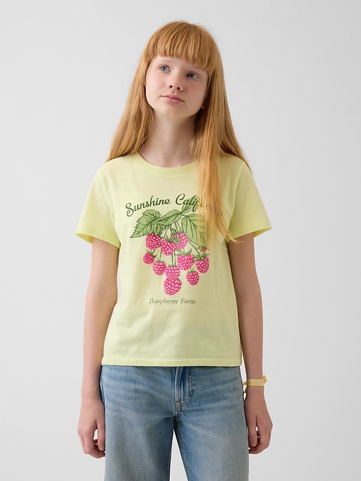 Image number 1 showing, Kids Relaxed Graphic T-Shirt