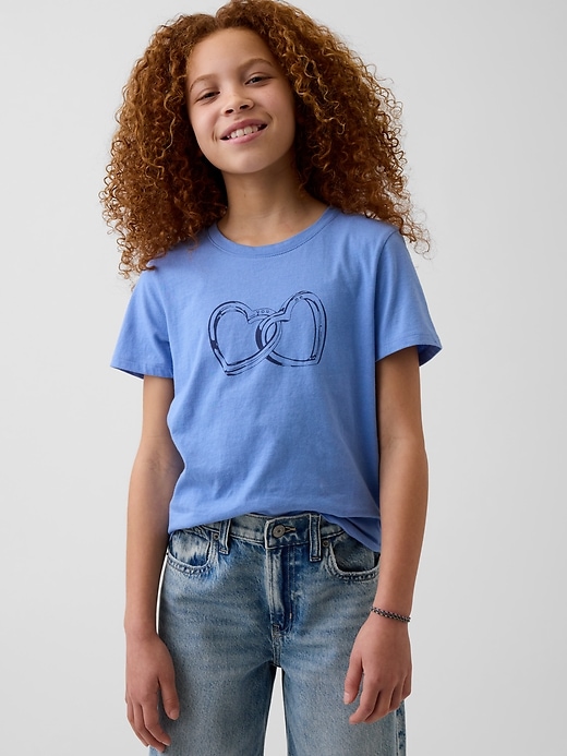 Image number 1 showing, Kids Relaxed Graphic T-Shirt
