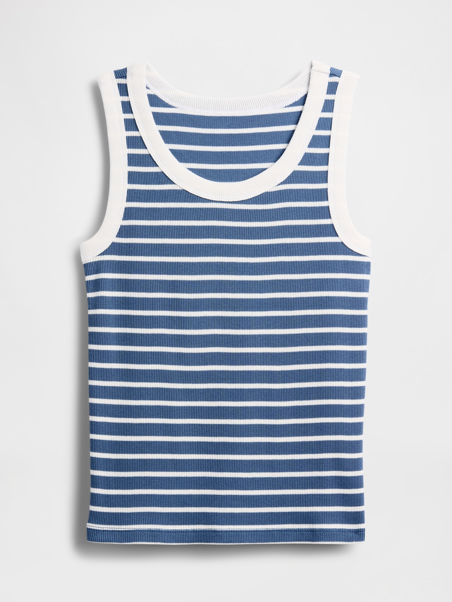 Kid Rib Scoop Tank Top