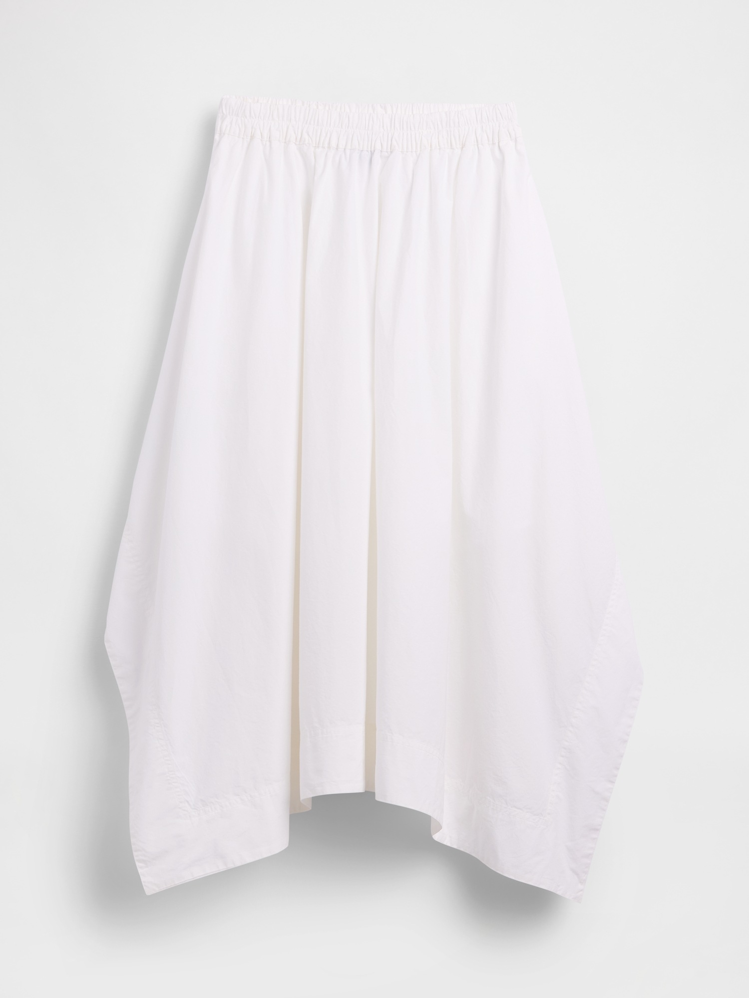Женские юбки Gap Poplin Midi Handkerchief Skirt — фото 3