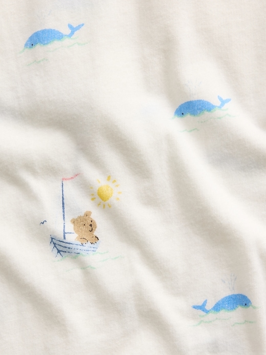 Image number 3 showing, Baby First Favorites Organic Cotton Shorty One-Piece