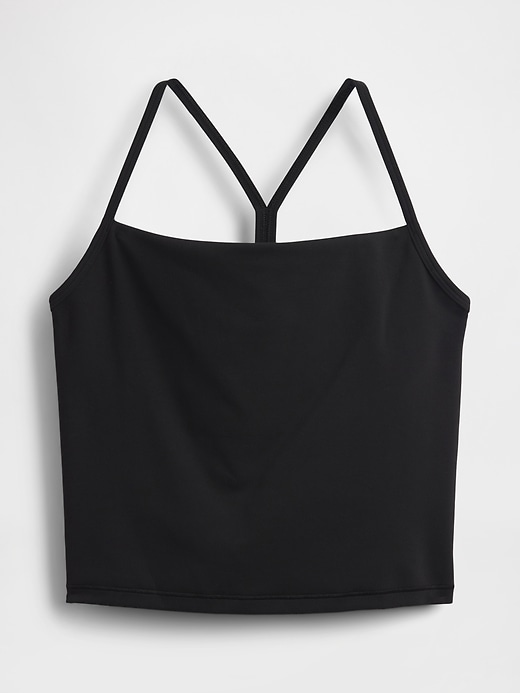 Image number 5 showing, GapFit Smooth Racerback Crop Tank Top