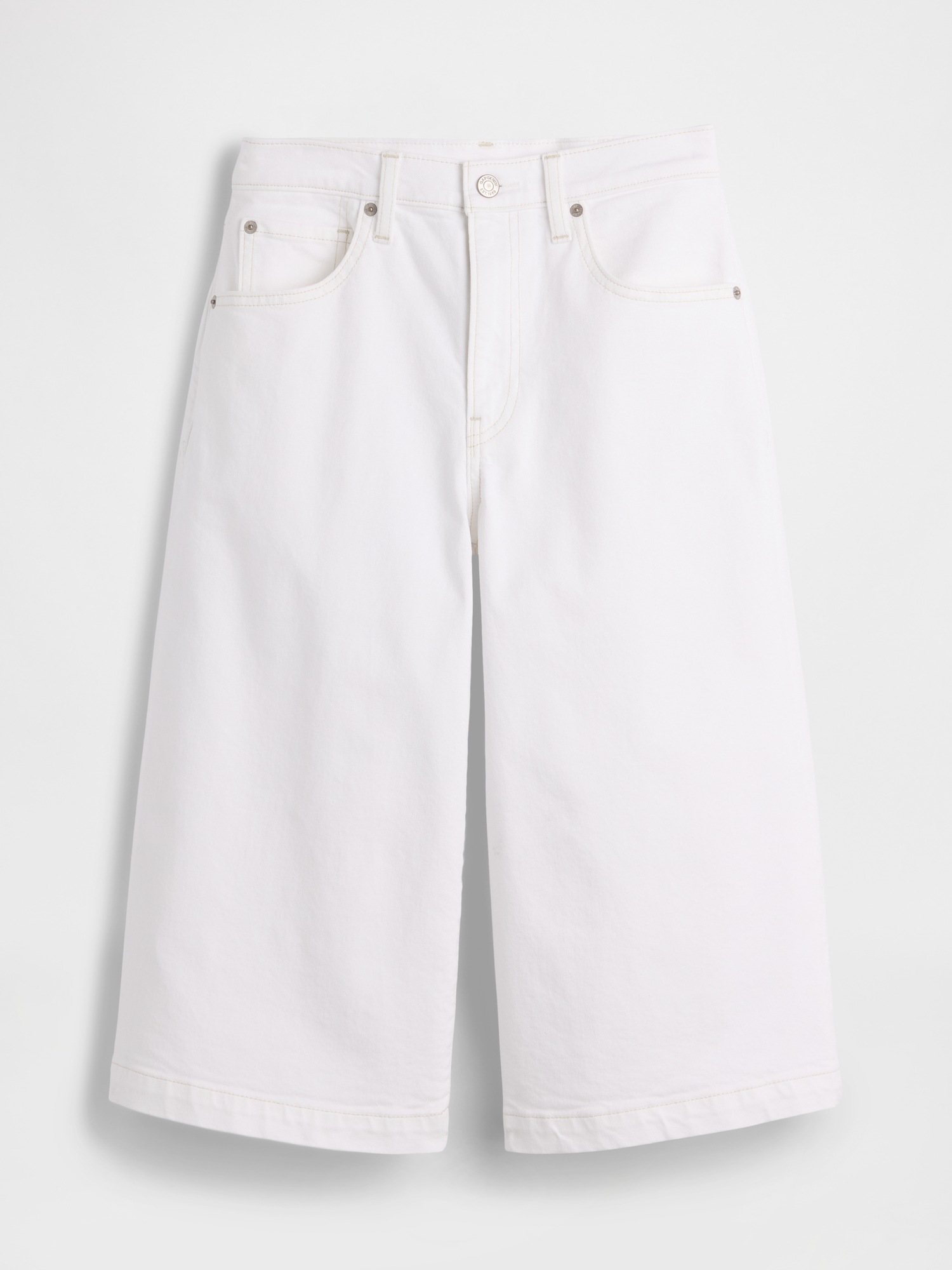 Женские джинсы Gap High Rise Culotte Jeans — фото 5
