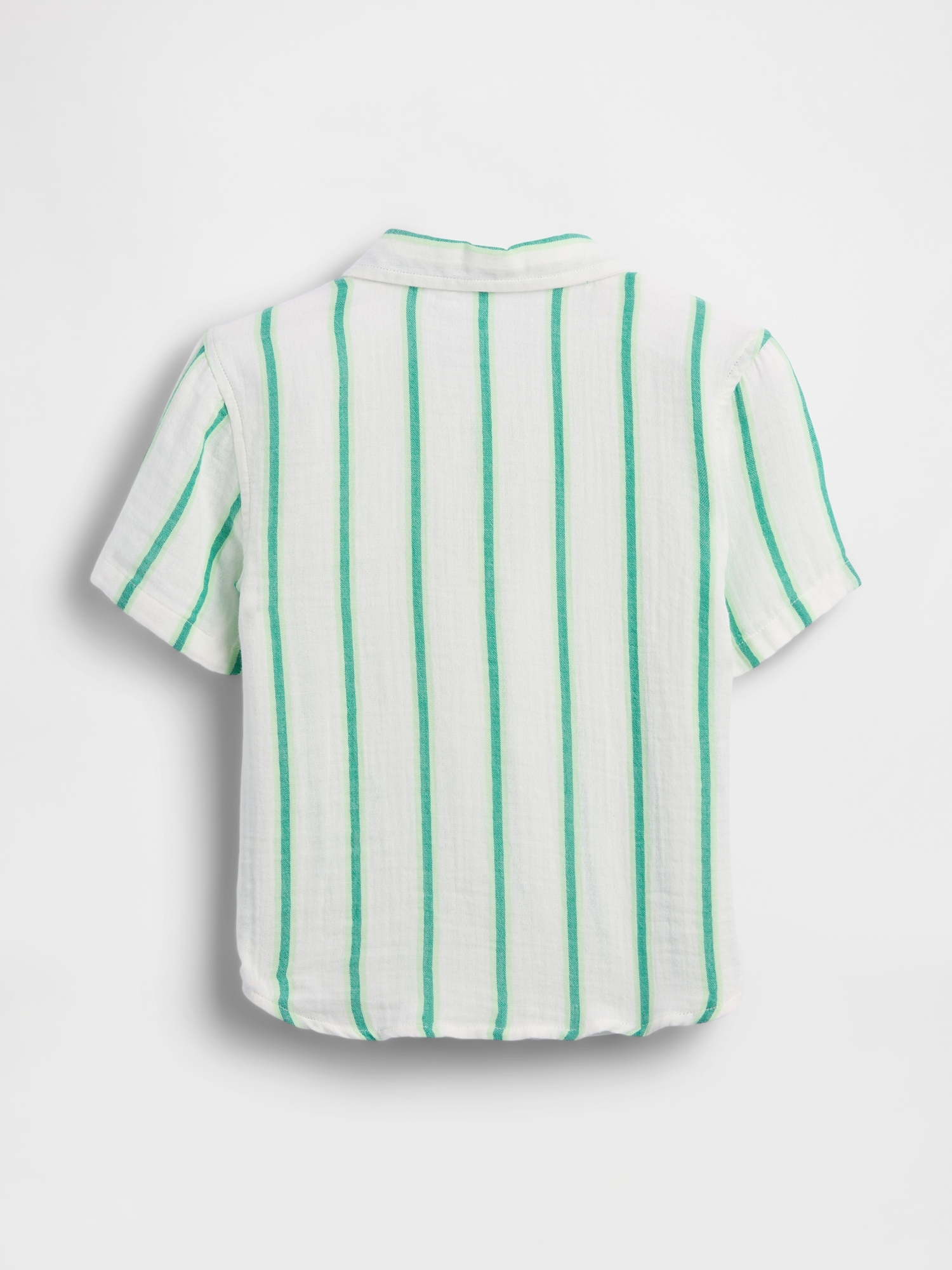 Baby & Toddler Cotton Gauze Print Polo Shirt